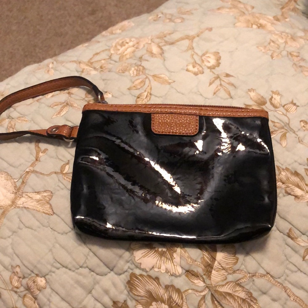 Nine West change purse black and brown